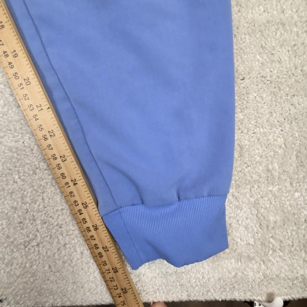 FIGS Tansen Jogger Scrub Pants Mens M Blue Cargo Nursing Vet Dental Workwear